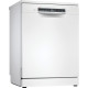 BOSCH Lavavajillas libre inst 60 cm  SMS4EMW06E. 14 cubiertos, 3ª bandeja, Blanco